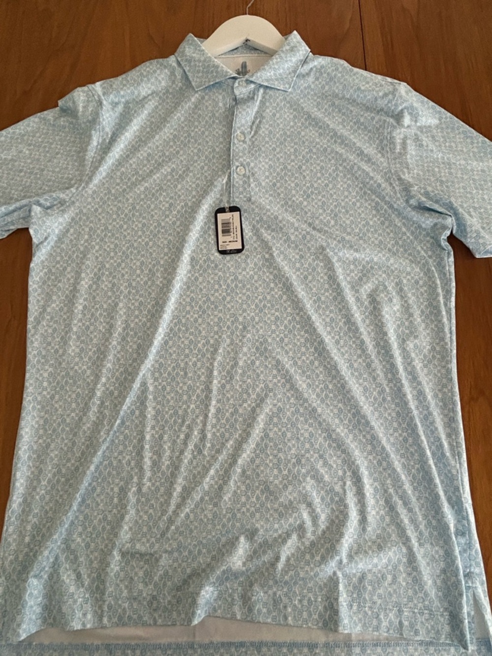 johnnie-O Maliblu Microprint Polo It’s About Time